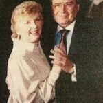 Freda and Bernie at their daughter's wedding.